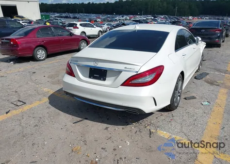 2016 Mercedes-Benz Cls 4Matic z USA, uszkodzony, nr VIN WDDLJ6HB3GA178742